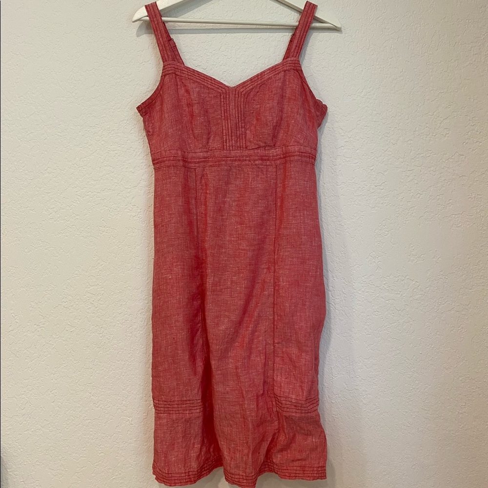 Horny Toad Lithe linen sleeveless dress size S